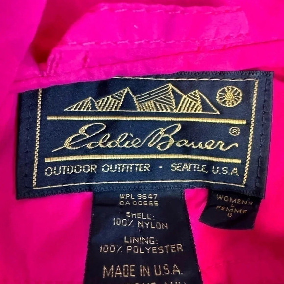 Eddie Bauer‎ Women’s Large Jacket Hot Pink - Picture 2 of 5